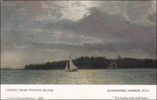 1691 Sailing near Holman Island